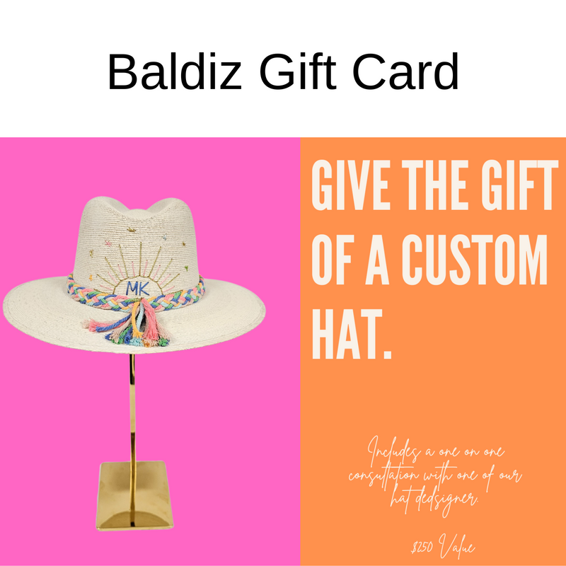 Custom Hat Gift Card