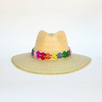 The Perfect Pair - The Indie Bag + Palm Hat with Raffia Band