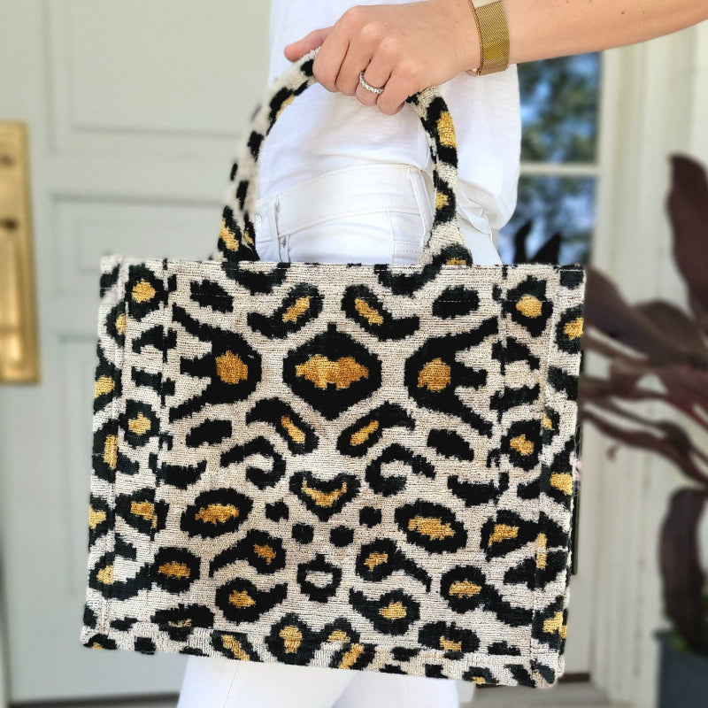 ★ GRAILZ ★ 2025 SS 新作 ★ LEOPARD TOTE BAG ★ Amazon.com: OHORTEB Leopard Tote Bag for Women, Reusable