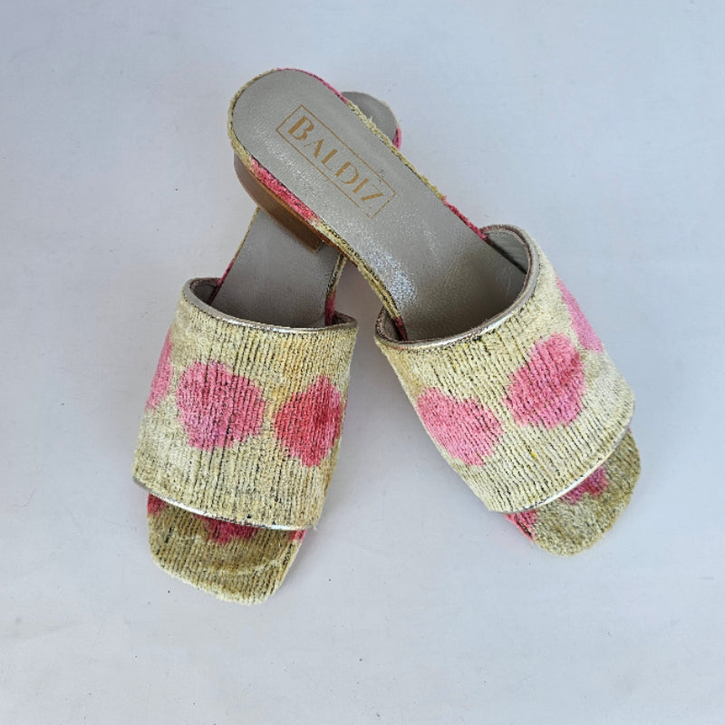 Soleil and Pink Blush Millie Open Toe Slide