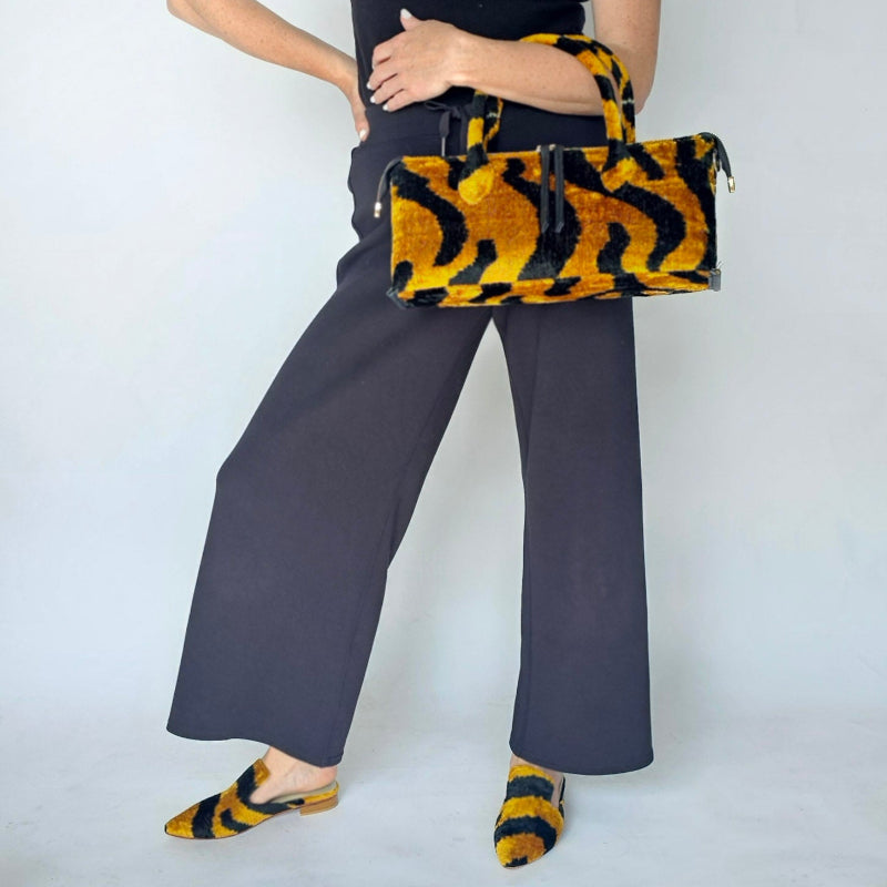 Tiger Print Goldie Bag