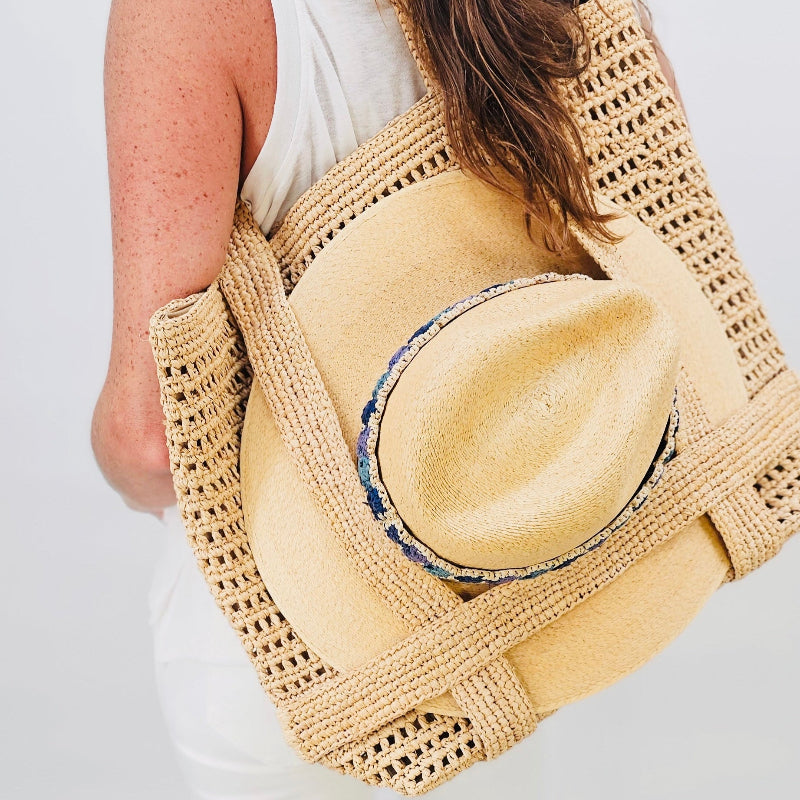Indie Hay Raffia Bag