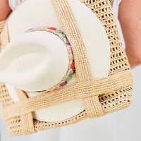 Indie Hay Raffia Bag