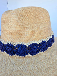 The Perfect Pair - The Indie Bag + Palm Hat with Raffia Band