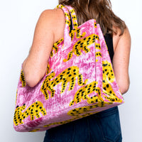 Pink Cheetah Weekender Bag