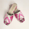 Pink and White Millie Slide