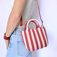 Herringbone Canvas Mini Cypress Bag