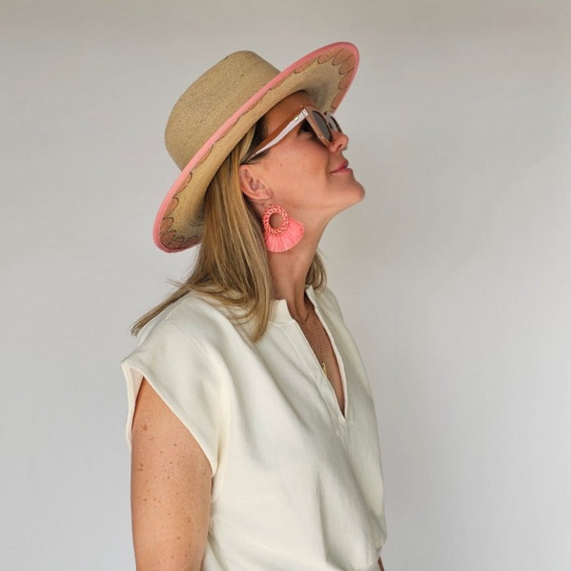 Baldiz Scalloped Hat