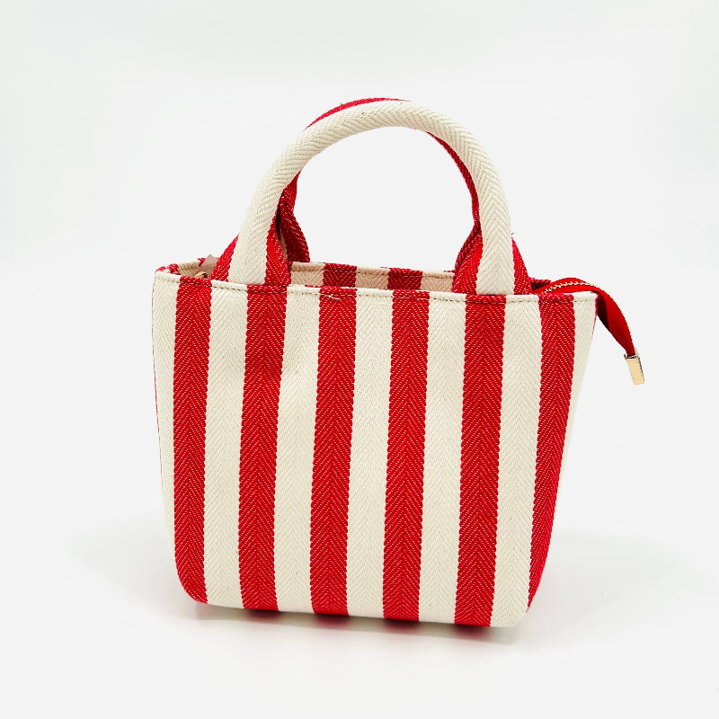 Herringbone Canvas Mini Cypress Bag