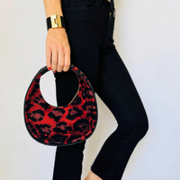 Crimson Safari Mini Luca Bag