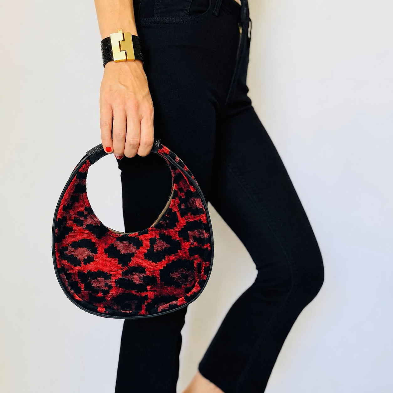 Crimson Safari Mini Luca Bag