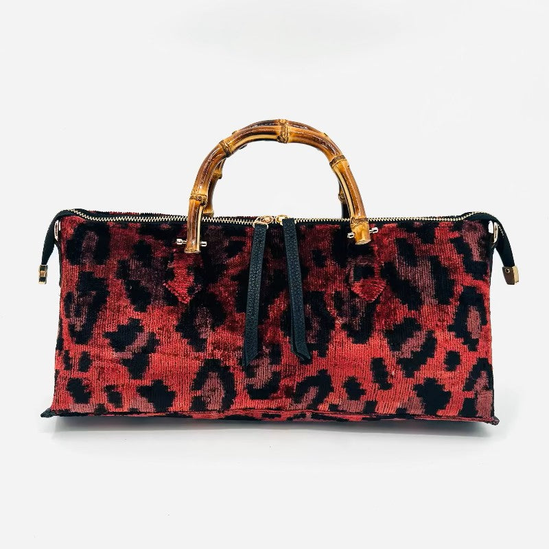 Crimson Safari Goldie Bamboo Bag