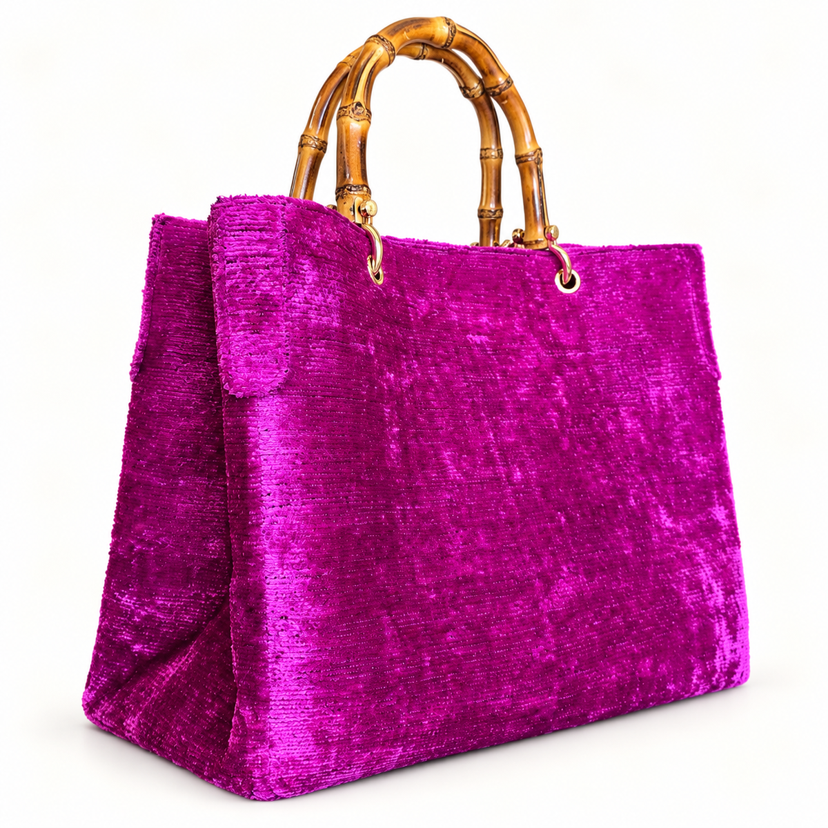 Hot Pink Avery Bamboo Bag