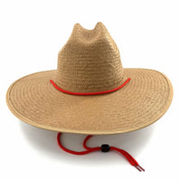Baldiz Tan Sun Hat | Wide Brim Sun Hat with Rope Band