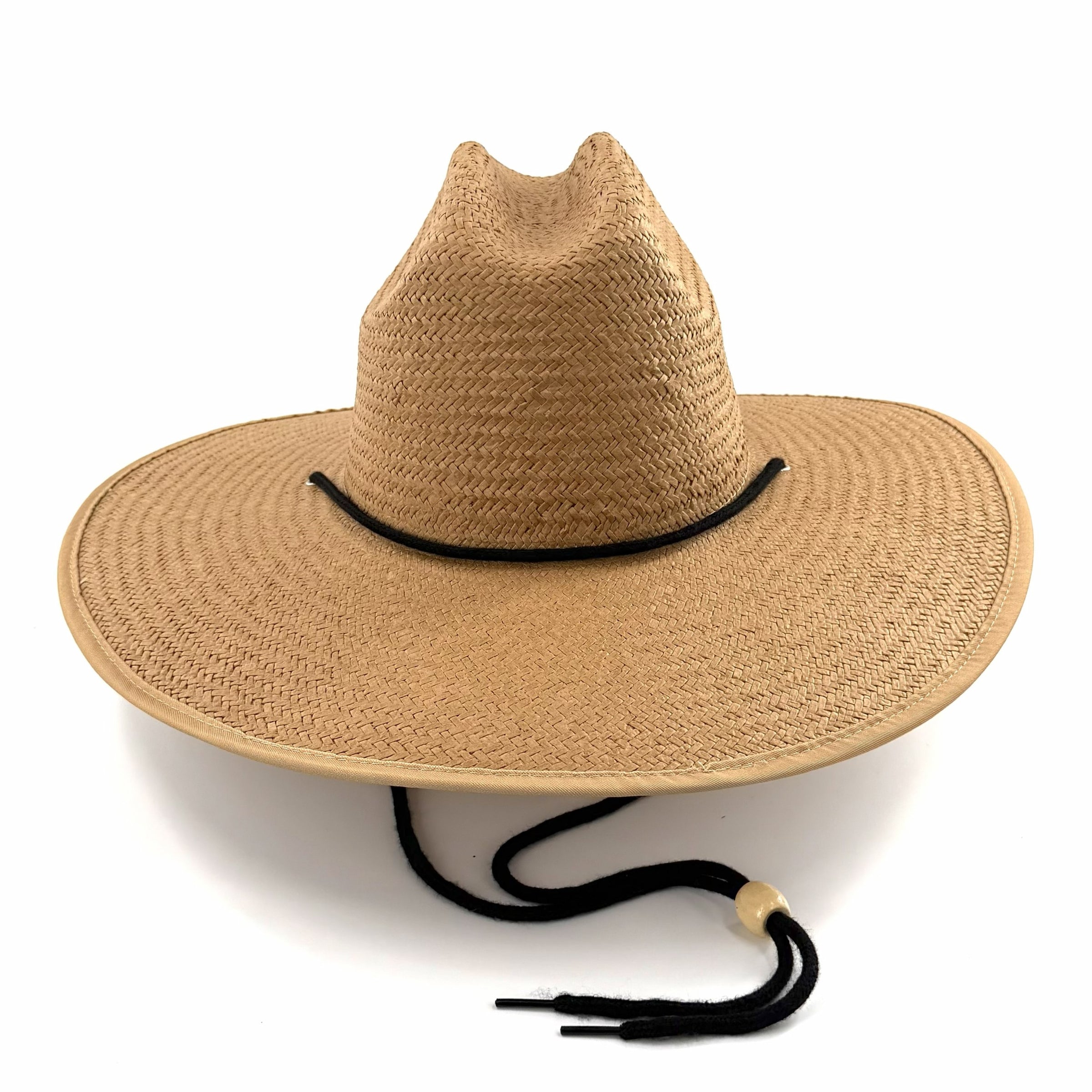 Baldiz Tan Sun Hat | Wide Brim Sun Hat with Rope Band