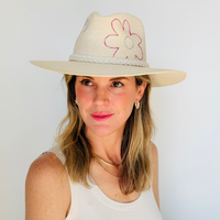 Baldiz "Pink Flower Power" Hat