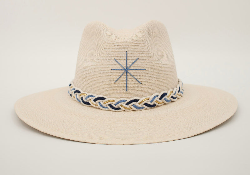 Baldiz "Blue Front Burst" Hat