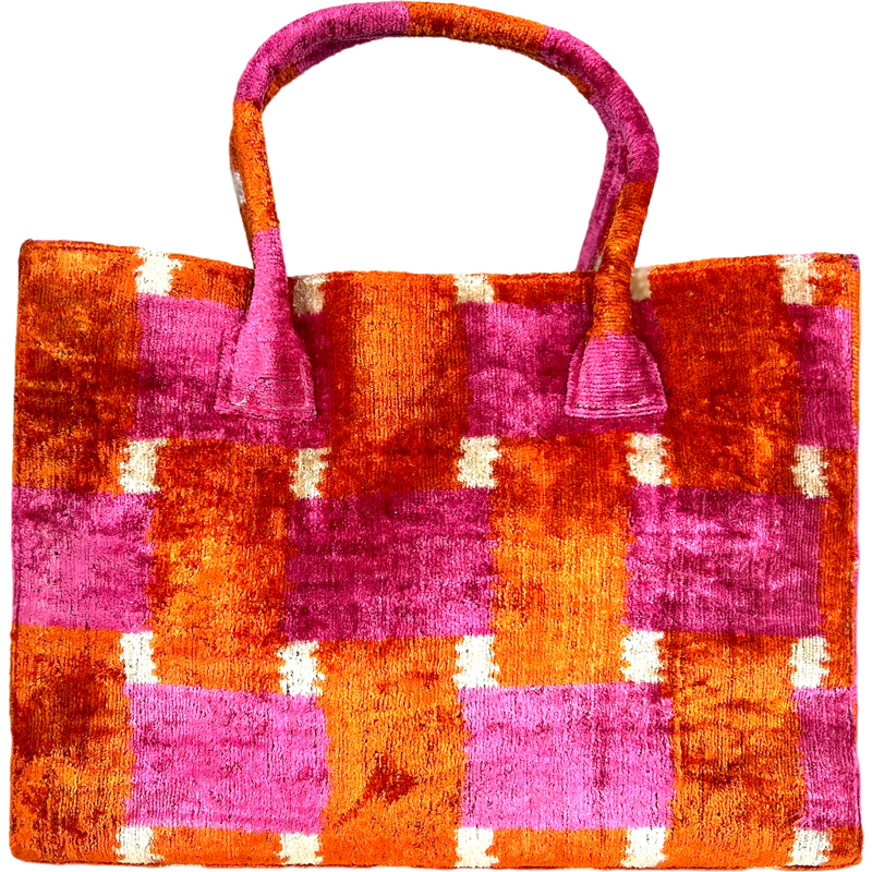 Orange and Pink Weekender Bag