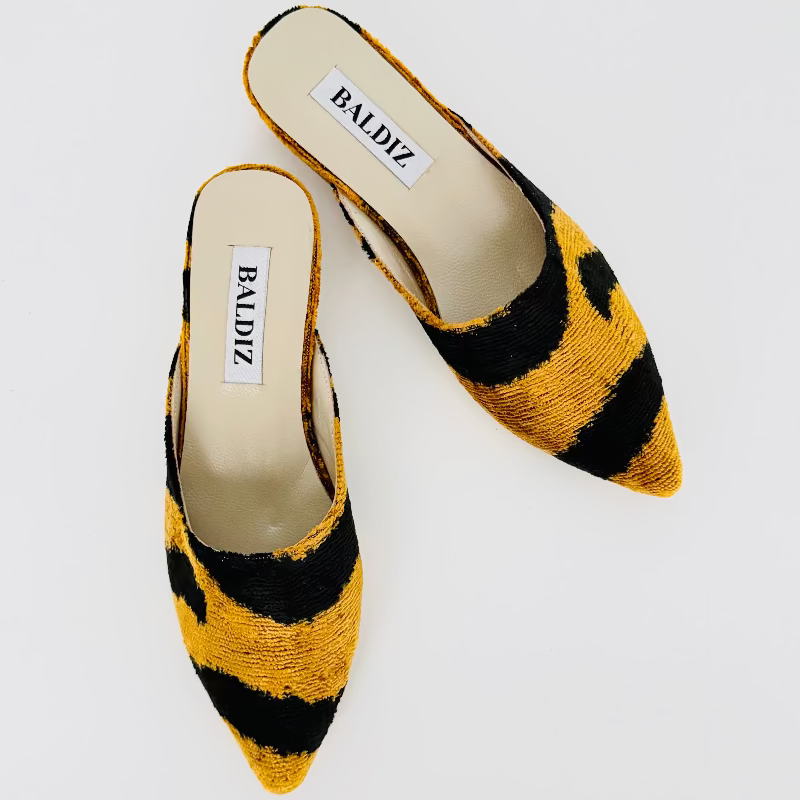 Tiger Print Nora Slide