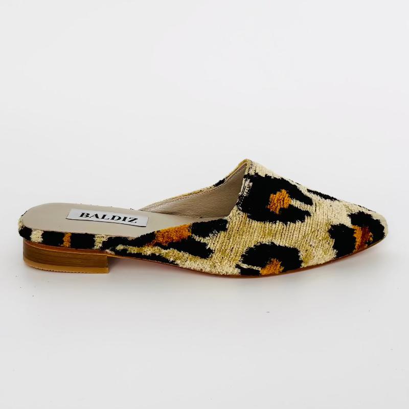 Leopard Print Nora Slide
