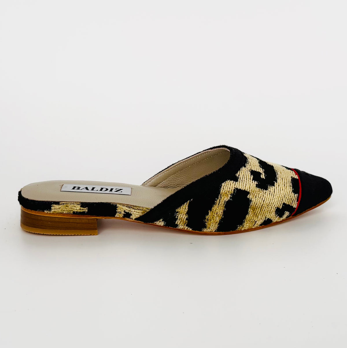 Leopard Patterned Valentina Slide