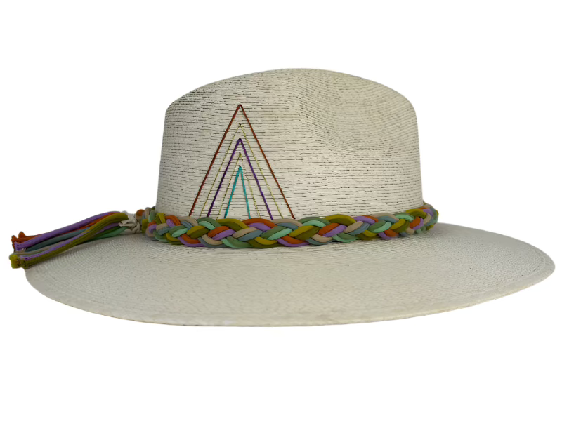 Baldiz "Green Multicolor Tringle" Hat