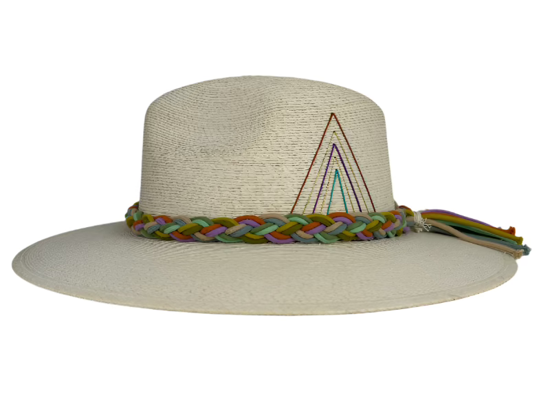 Baldiz "Green Multicolor Tringle" Hat