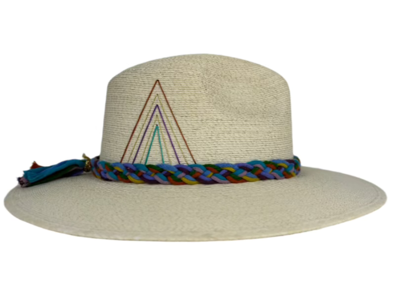 Baldiz "Blue Multicolor Tringle" Hat