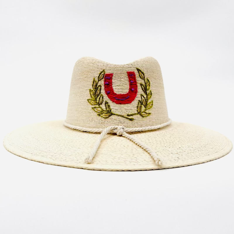 Baldiz "Horse Shoe with Olive Branch" Hat