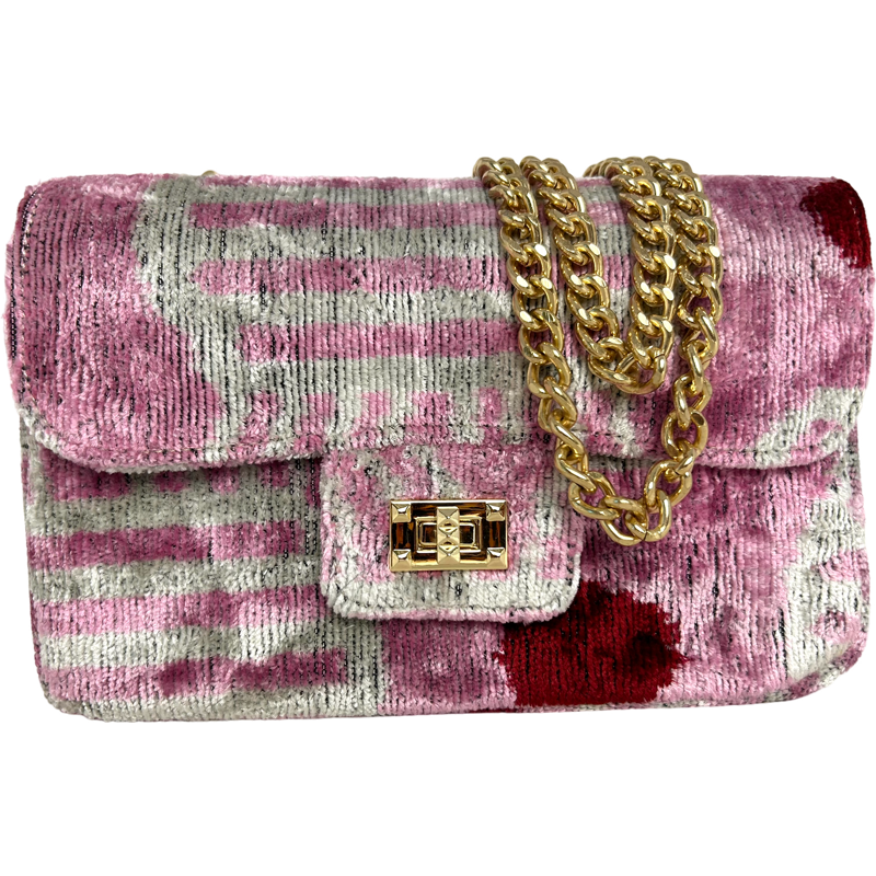 Pink and Red Brooke Bag