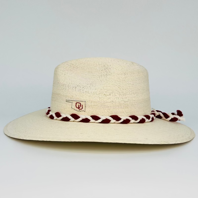 "Oklahoma Smokeshow" with OU State Outline Game Day Hat