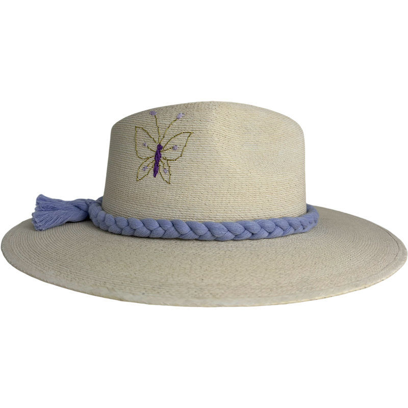 Baldiz "Purple Butterfly" Hat