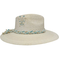Baldiz "Light Blue Butterfly" Hat