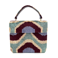 Maroon and Blue Dot Arrie