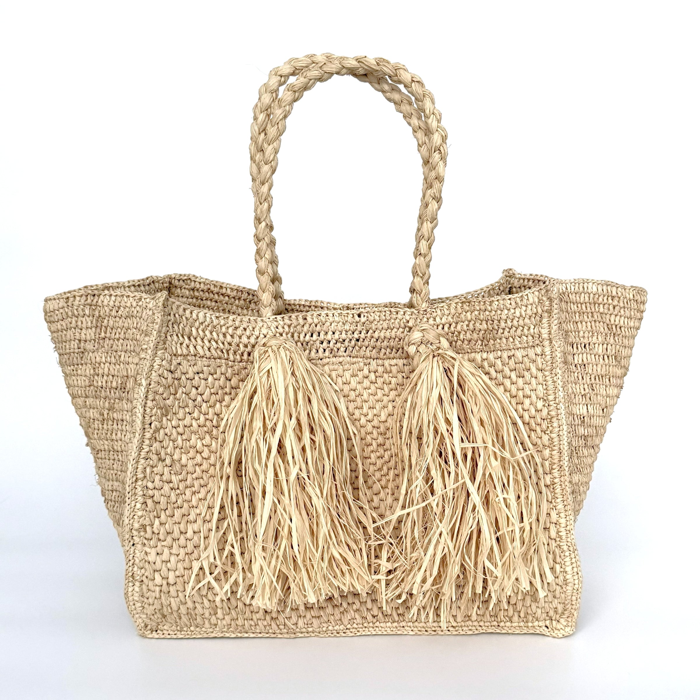 Hay Camilla Raffia Bag