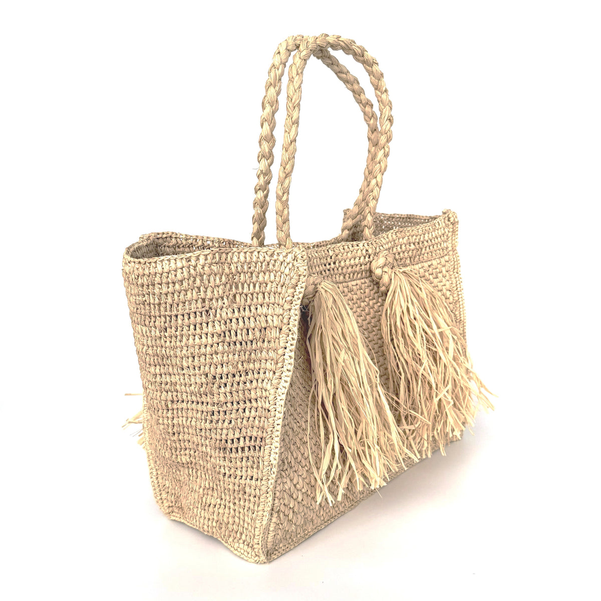 Hay Camilla Raffia Bag