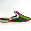 Hot Pink and Emerald Green Amelia Slide