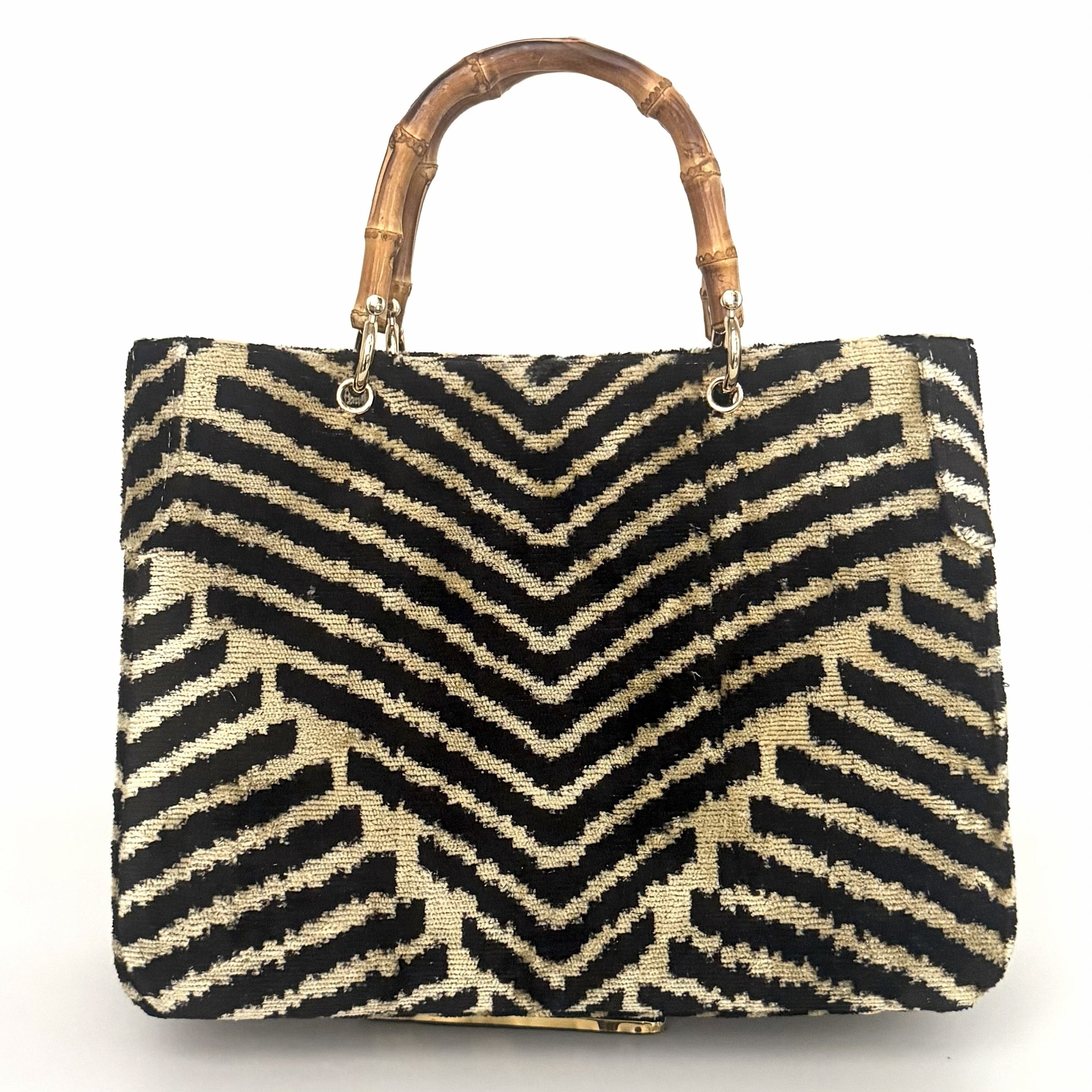 Desert Zebra Avery Bamboo Bag