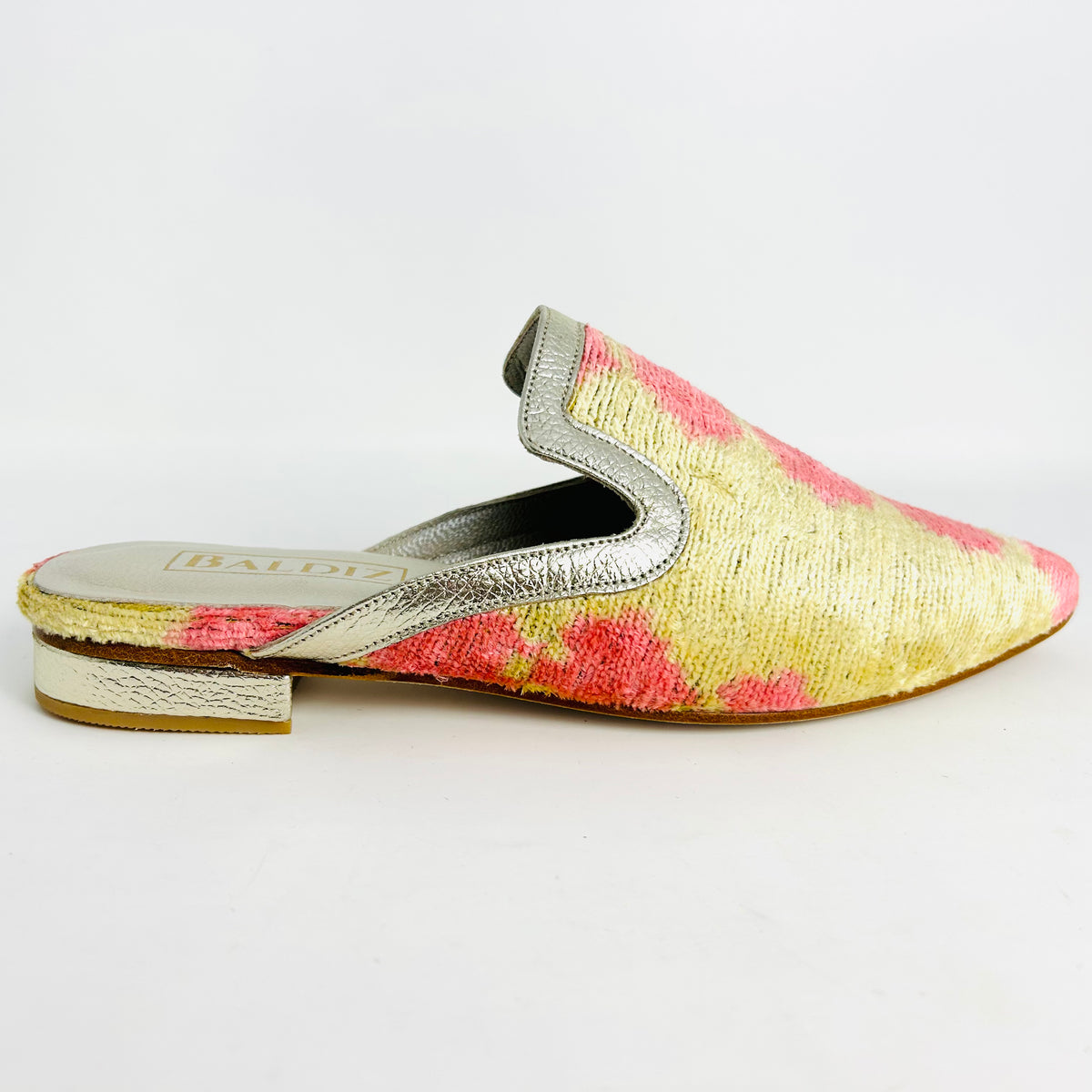 Soleil and Blush Pink Dot Amelia Slide