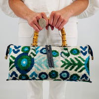 Aqua Vine Goldie Bamboo Bag