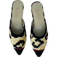 Leopard Patterned Valentina Slide