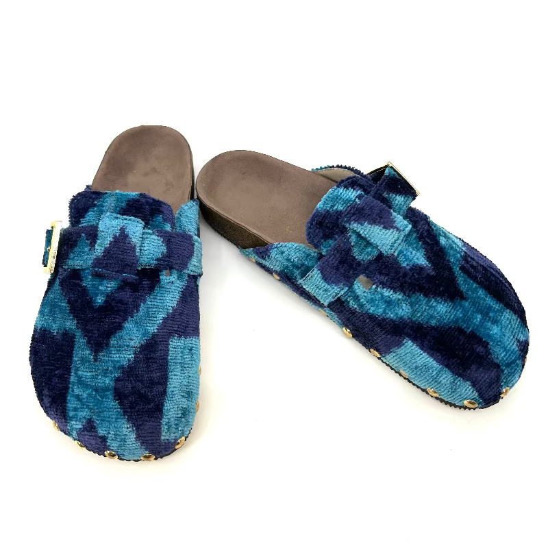 Blue and Navy Tula Slide