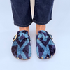 Blue and Navy Tula Slide