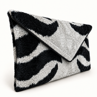 Original Zebra Envelope Clutch