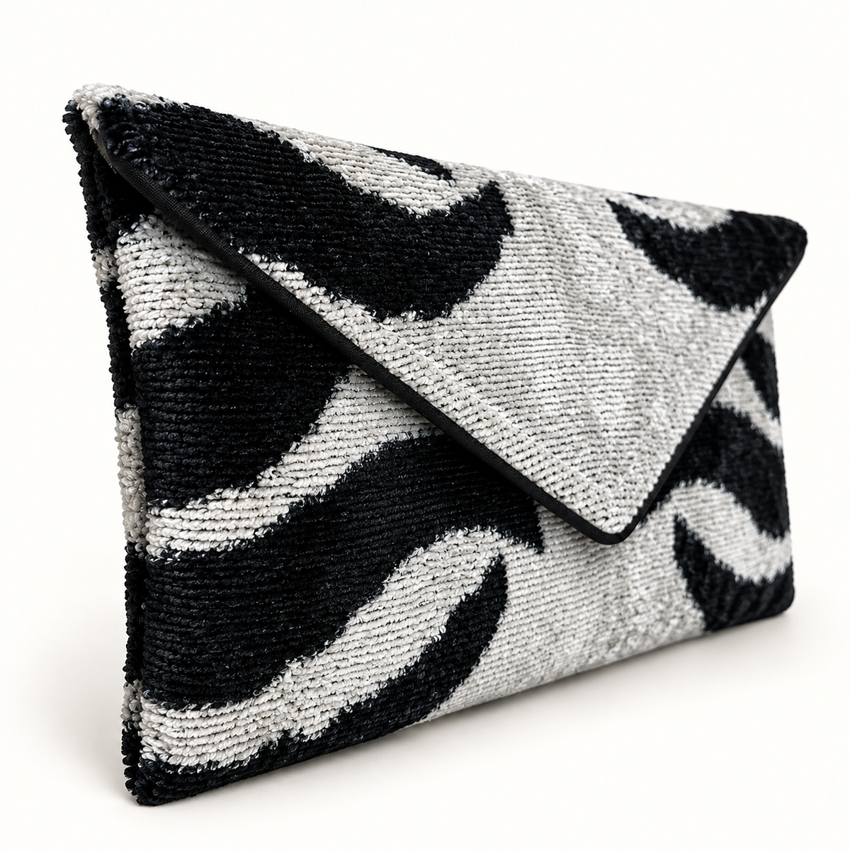Original Zebra Envelope Clutch