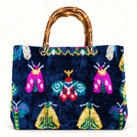 Oxford Blue Bug Avery Bamboo Bag
