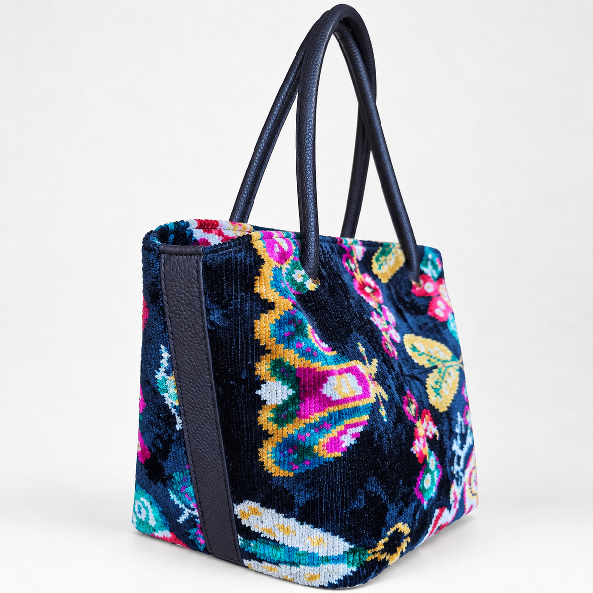 Oxford Blue Bug Margot Tote