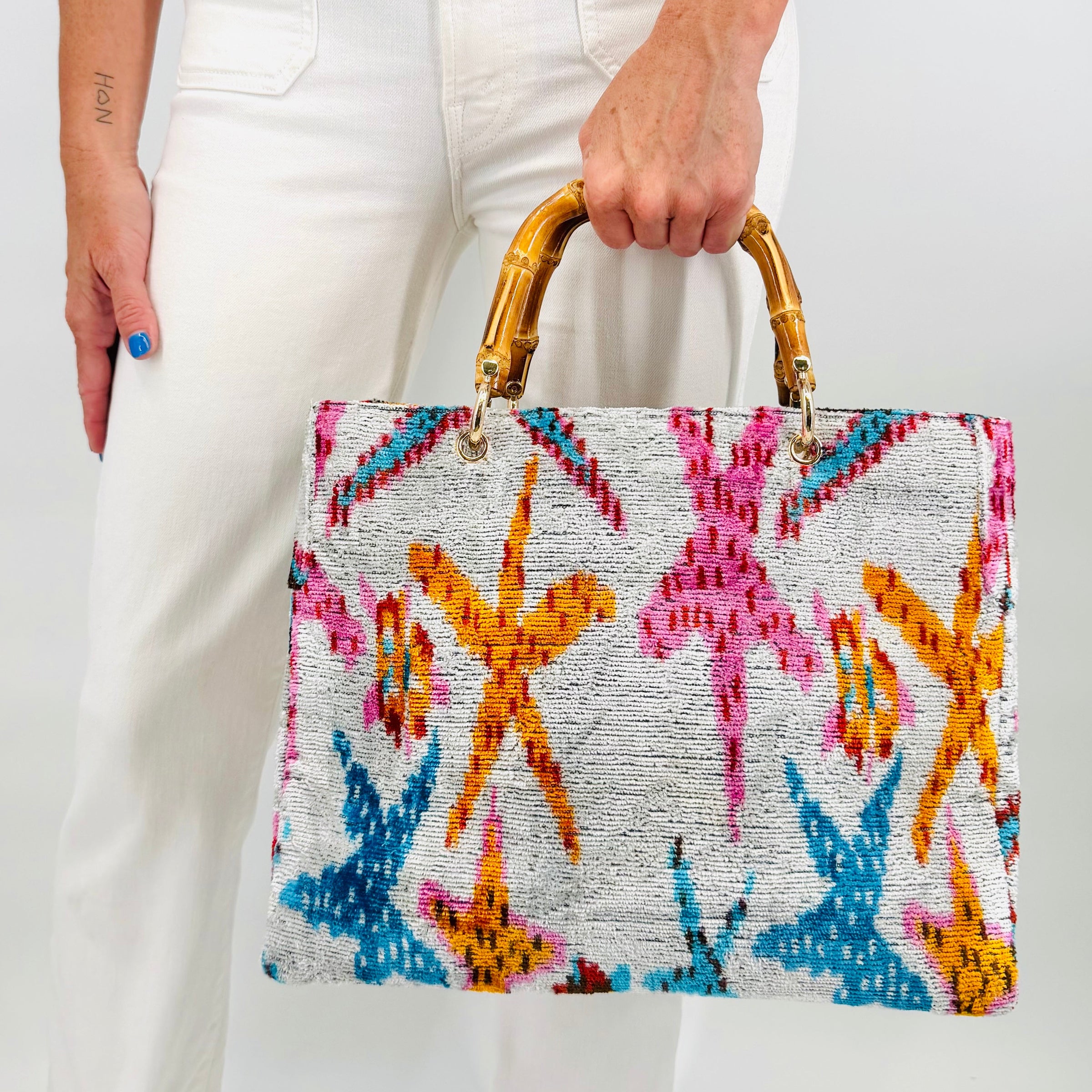 Summer Starfish Avery Bamboo Bag