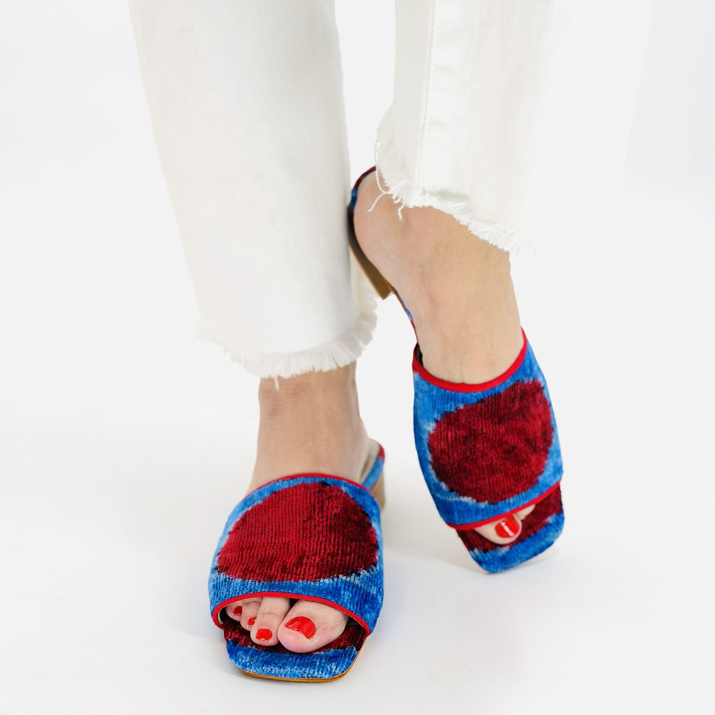 Royal Carmine Millie Open Toe Slide