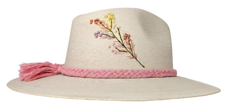 Baldiz "Wild Flower" Palm Hat